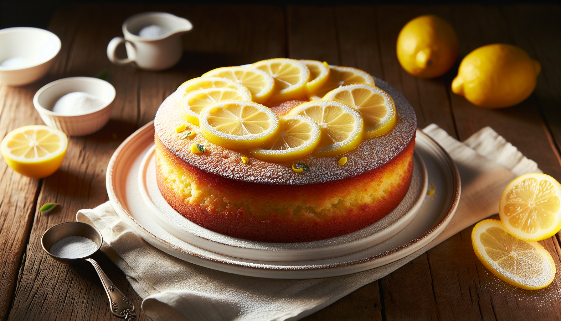 ricetta torta al limone